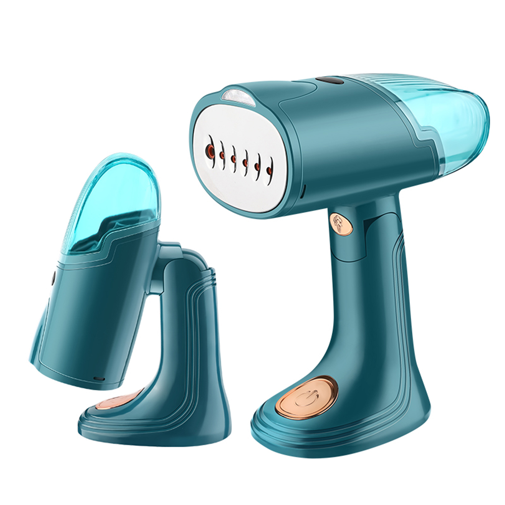 Foldable Handheld Garment Steamer for Clothes, 1500 Watts Stainless Steel Quick Heat Steamer Iron, Strong Penetrating Garment Steamer With Lint Brush, Steam Nozzle and Water Cup